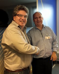 Hans Kornmann welcomes Mourad Veeneman Hans Kornmann welcomes Mourad Veeneman