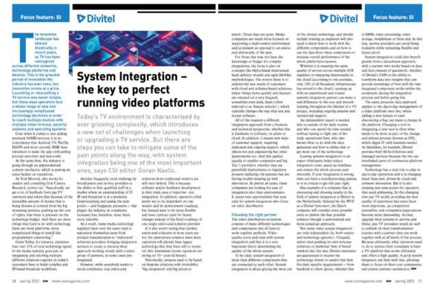 article system integration csi